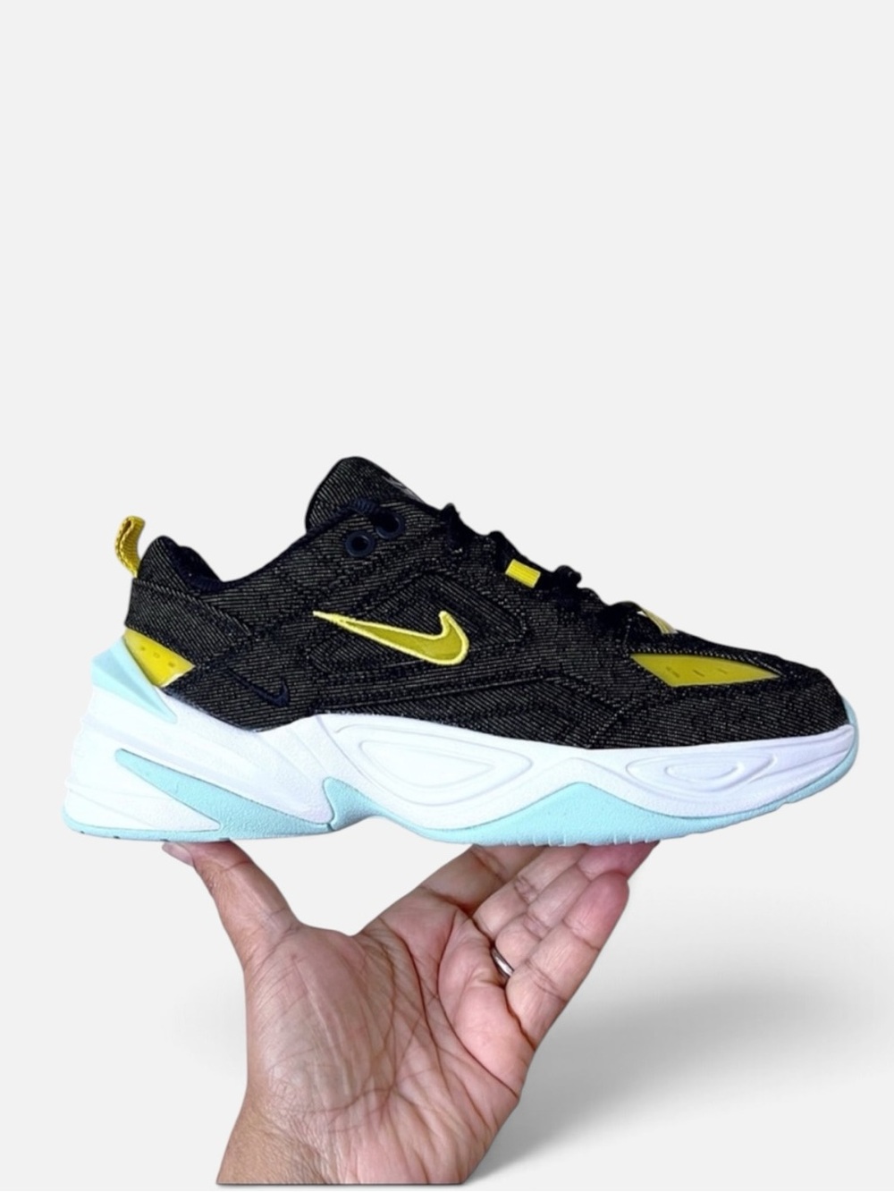 Nike M2K Tekno LX Nlack Twill Denim Women’s Sneakers